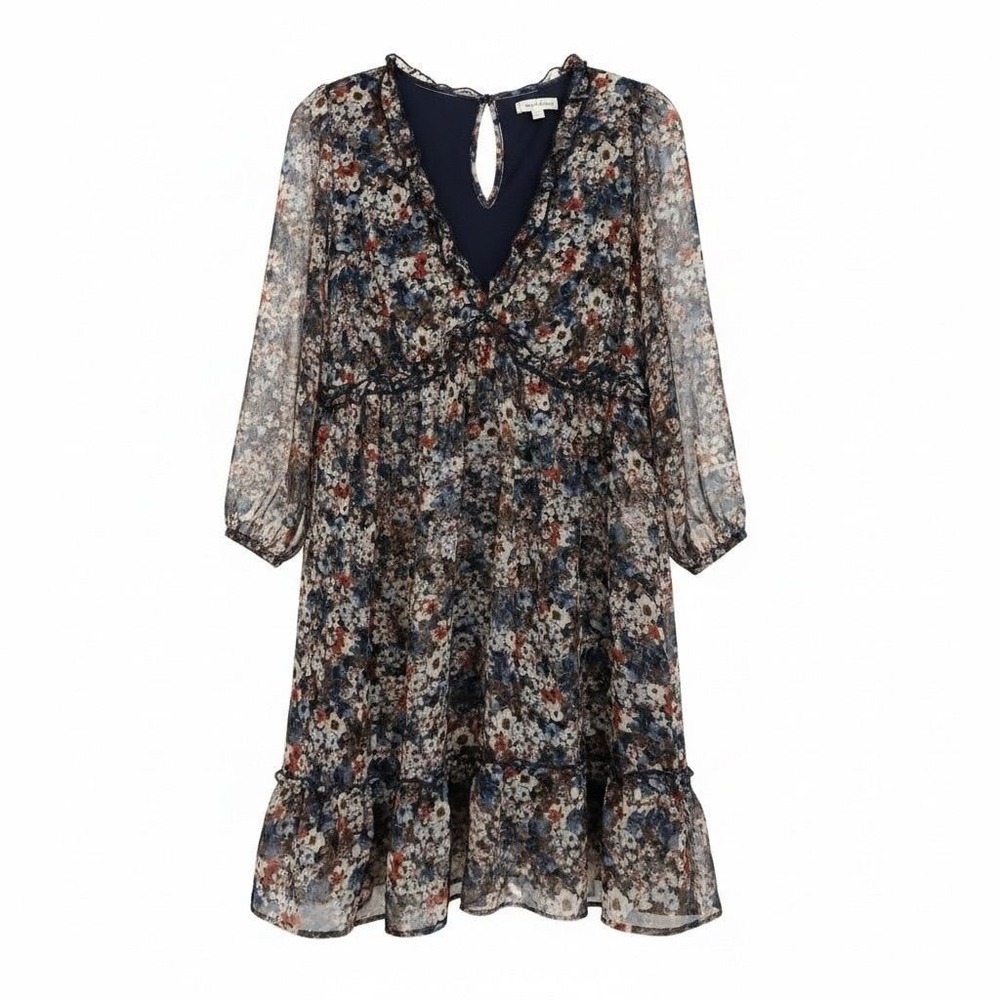 47 Speechless floral chiffon dress sz XL